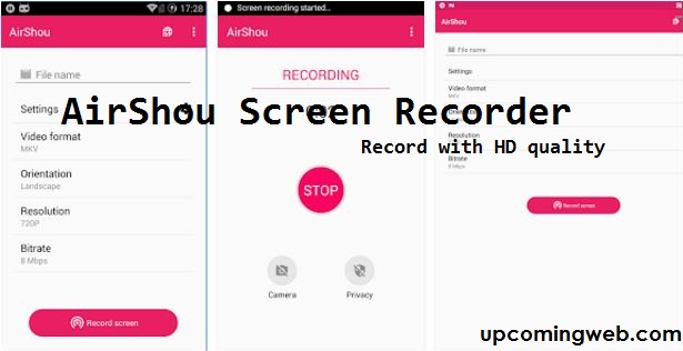 AirShou Screen Recorder App download
