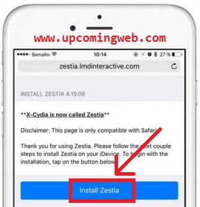 Zestia on ios without jailbreak