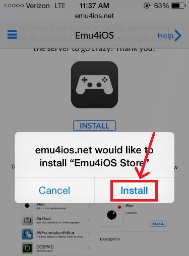 install Emu4iOS with no jailbreak
