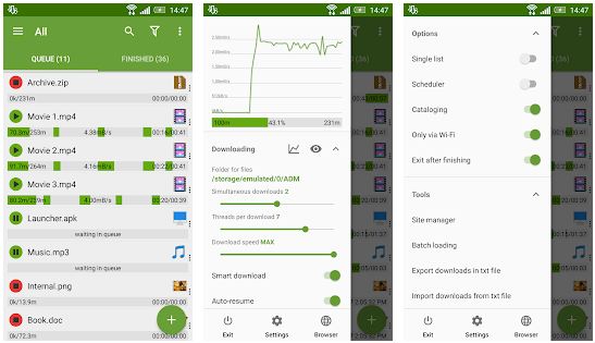 Advanced Download Manager App Features