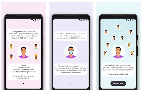 Aarogya Setu App Features