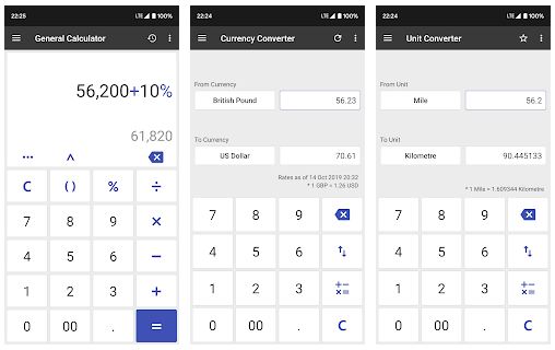 ClevCalc App Features