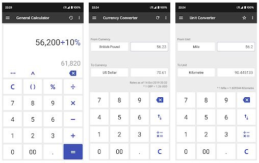 ClevCalc App Features