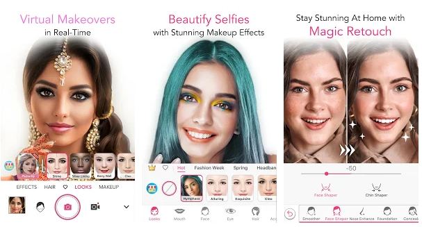 YouCam Makeup App Features