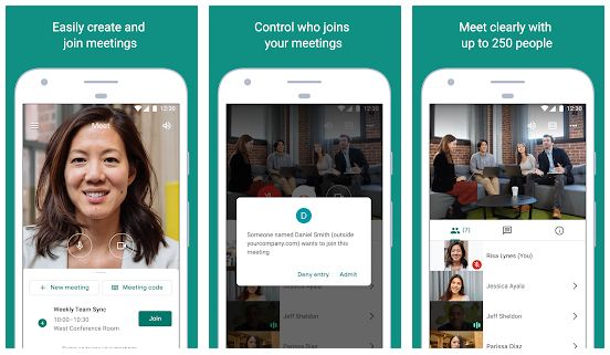 Google Meet App Features