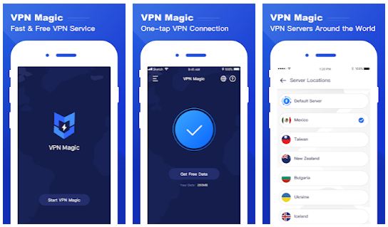 VPN Magic App Features