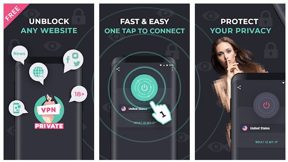 VPN Private App Features