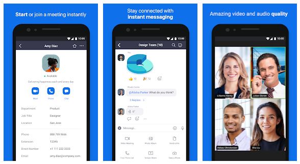 ZOOM Cloud Meetings App Features