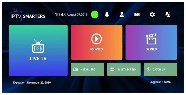 IPTV Smarters Pro App Features