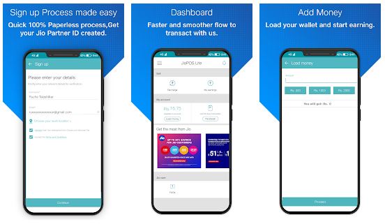JioPOS Lite App Features