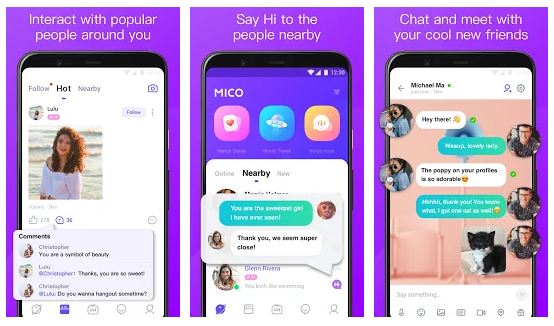MICO Chat App Features
