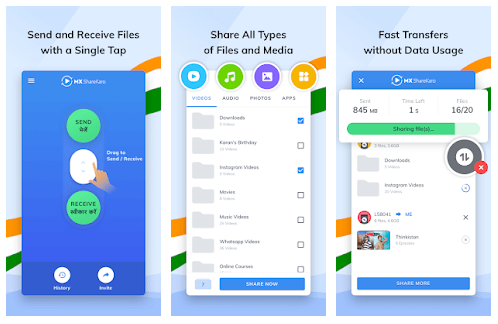 MX ShareKaro App Features