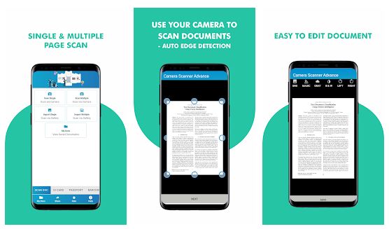 Camera Scanner Advance App Features