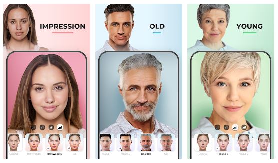 FaceApp AI Face Editor Features