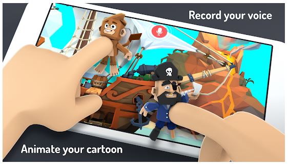 Toontastic 3D App Features