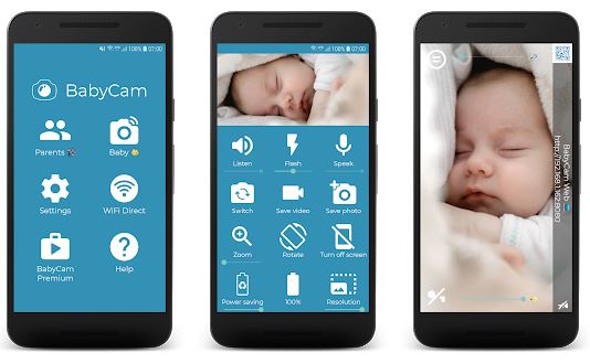 BabyCam App Features