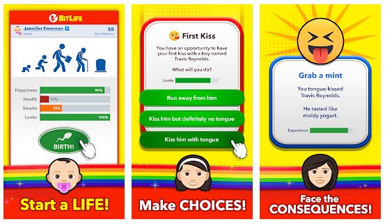 BitLife Life Simulator App Features