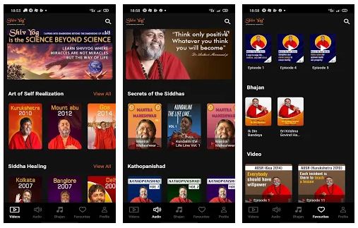 ShivYog Play App Features