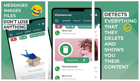 WhatsRemoved+ App Features