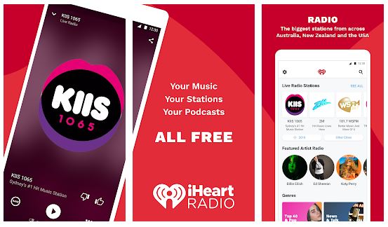 iHeartRadio App Features