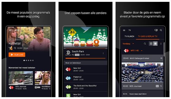 Ziggo Go App Features