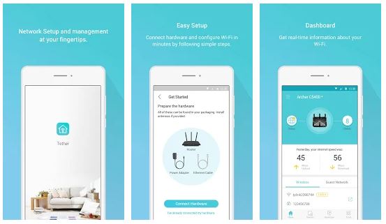 TP-Link Tether App Features