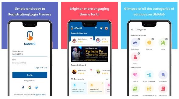 UMANG App Features