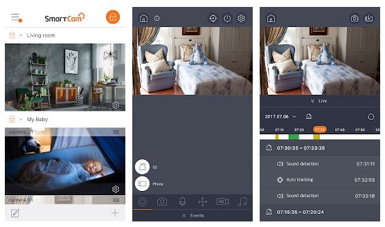 Wisenet SmartCam App Features